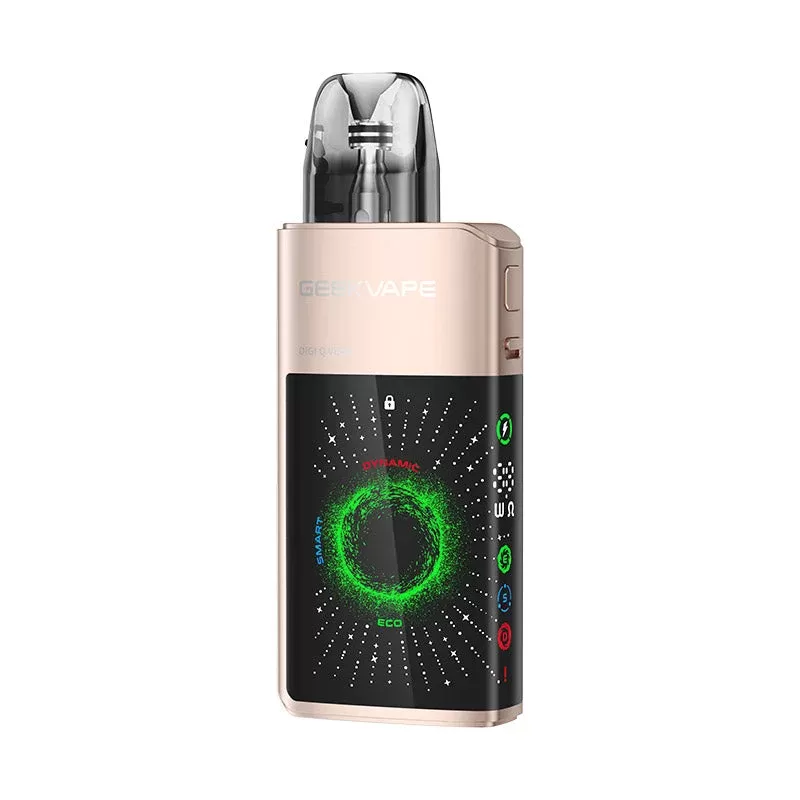 Geekvape Digi Q Vista Pod Kit - Colour#Black>Champagne Gold>Lavender Purple>Light Jade>Ocean Blue>White