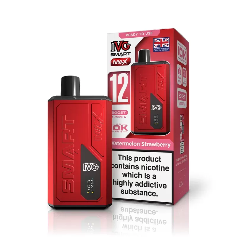IVG Smart Max Watermelon Strawberry Starter Kit - Nicotine Strength#20mg