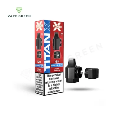 Fruit Punch Prefilled Pod Refill Kit by Titan X