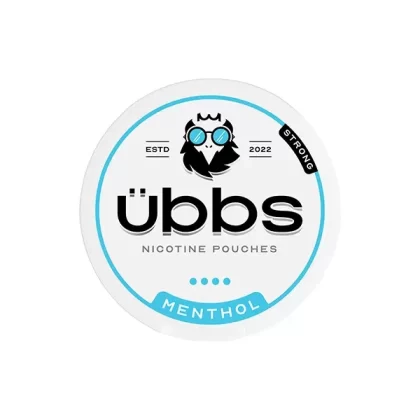 11 mg Übbs Menthol Nikotinbeutel – 20 praktische Packungen - Ejuicewarehouse