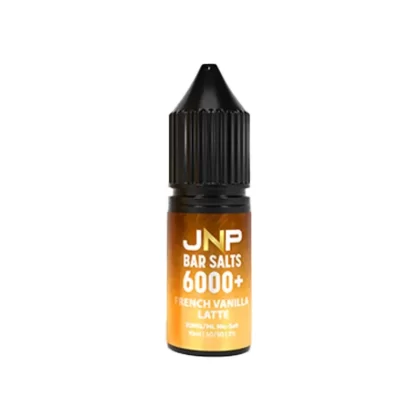 JNP 6000+ Bar Salts French Vanilla Latte E Liquid - Nicotine Strength#20mg>10mg (E16AF0)