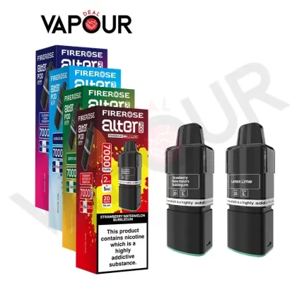 Elux Firerose Alter 7000 Pods - Strawberry Watermelon Bubblegum