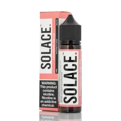 Strawberry Kiwi Ice by Solace Vapor - Size#60ml~Nicotine#3MG