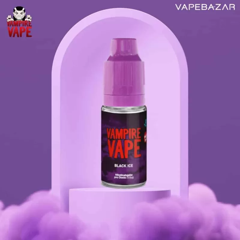 Vampire Vape Liquid – Black Ice - 6mg/ml, 3mg/ml
