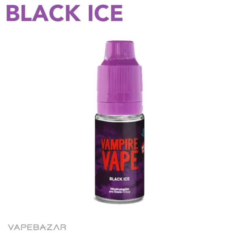 Vampire Vape Liquid – Black Ice - 6mg/ml, 3mg/ml - Image 2