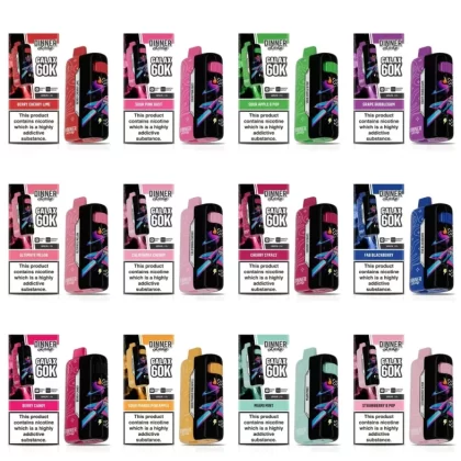 Dinner Lady Galax 60K Disposable - Berry Candy, Berry Cherry Lime (E136FE)