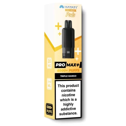 Triple Mango Pro Max+ Refills by Hayati - 20 mg/ml (597104)