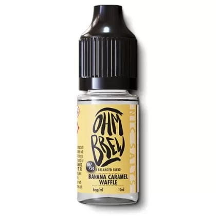 Banana Caramel Waffle by Ohm Brew - 18 mg/ml