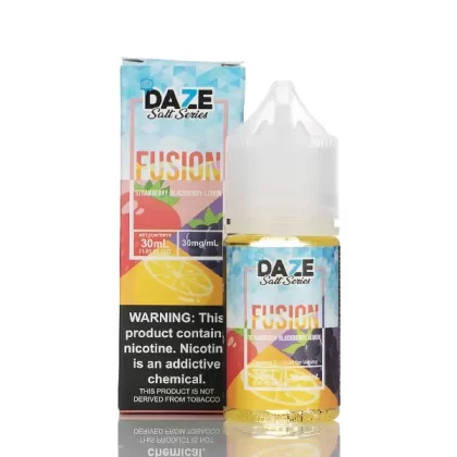 7 Daze Fusion TFN Salt - Strawberry Blackberry Lemon ICED - 30ml - 50mg