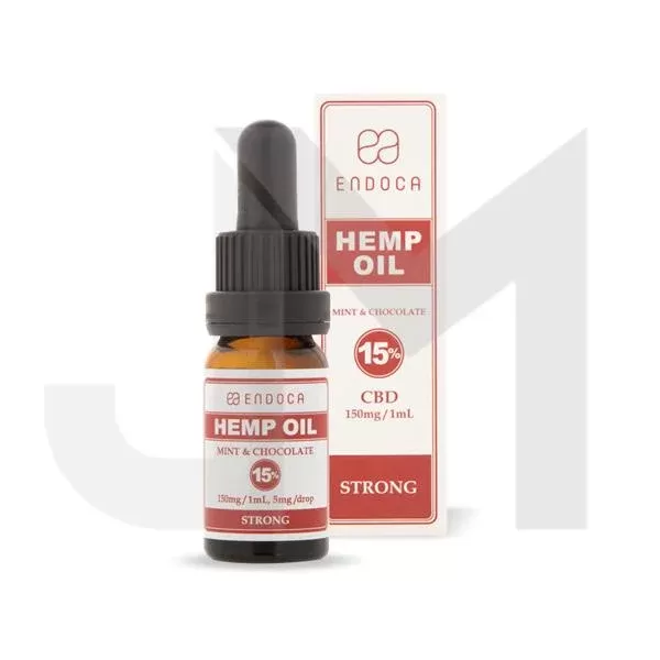 Endoca 1500mg CBD Hemp Oil Drops Mint & Chocolate – 10ml