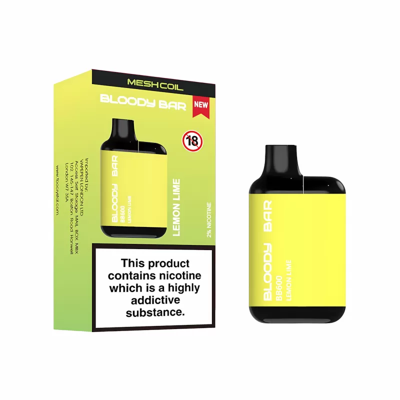 Bloody Bar BB600 Prefilled Pod Kit - Pineapple Ice - Image 2