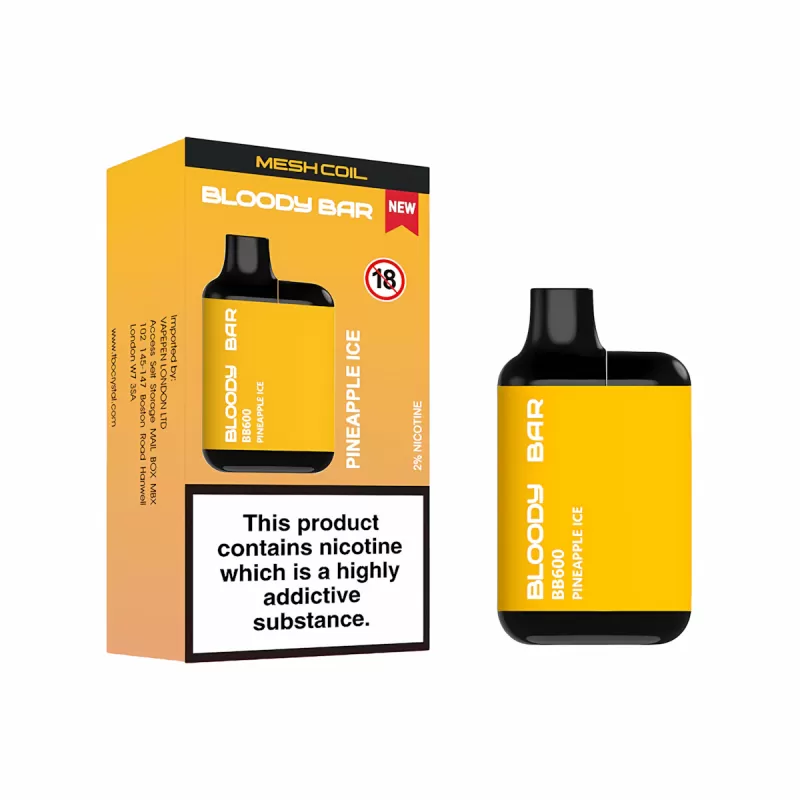 Bloody Bar BB600 Prefilled Pod Kit - Pineapple Ice - Image 3