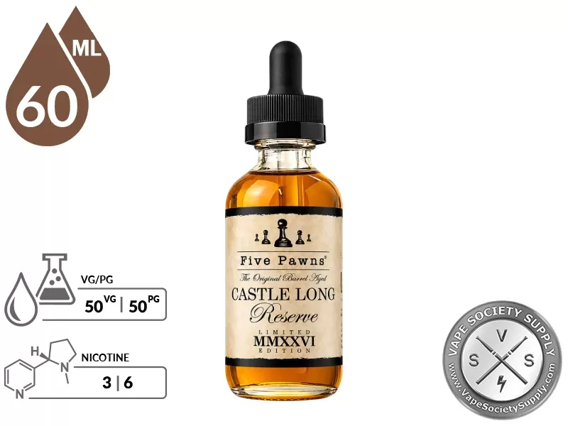 Castle Long Reserve MMXXVI Five Pawns 60ml - Image 2