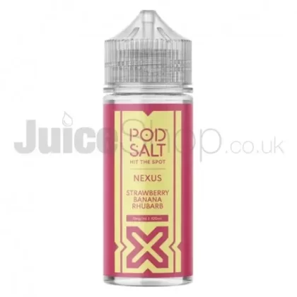 Strawberry Banana Rhubarb By Pod Salt (100ml)
