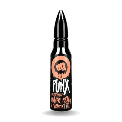 Mango, Peach and Pineapple 50ml Punx Short Fill by Riot