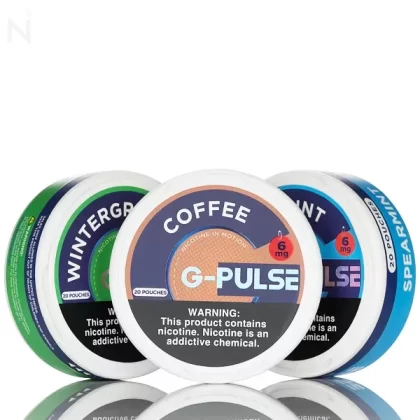 G-Pulse Nicotine Pouches - Citrus 10mg, Citrus 15mg