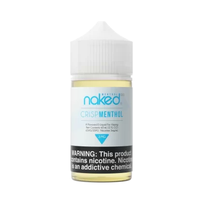 Naked 100 Menthol - Crisp Menthol - 60ML E-Liquid - 0MG