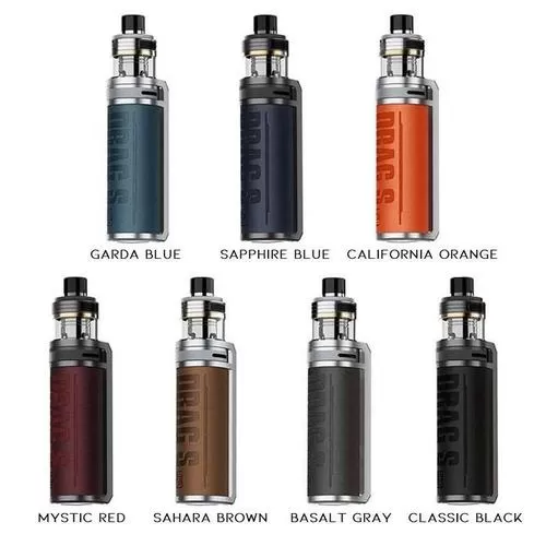 VOOPOO Drag S Pro 80W TPP-X Pod Mod Kit - Basalt Grey, Cali Orange