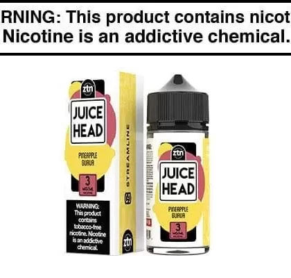 PINEAPPLE GUAVA BY JUICE HEAD ZTN 100ML - Vapejuice