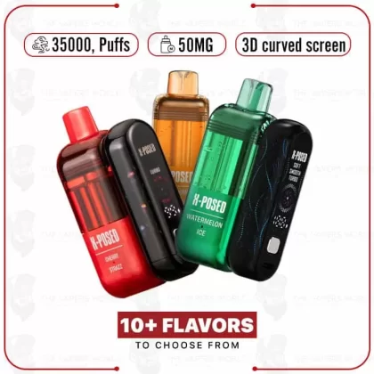 X-Posed 35K Kit 5% 35,000 Puffs Disposable - Thevapersworld
