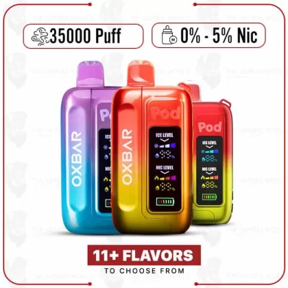 OXBAR x Pod Juice NIC Switch 35K Puff Disposable - Thevapersworld