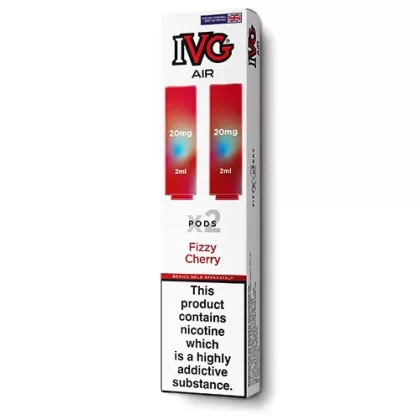 Fizzy Cherry Air Pods by IVG - Ecigarettedirect Co