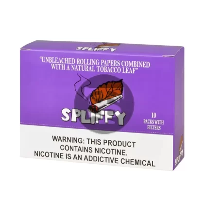 Spliffy Natural Tobacco Papers, 10 pack - Vape Store