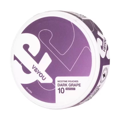 Dark Grape Nicotine Pouches by V&You NXT Edition - 10mg