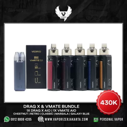 VOOPOO DRAG X & VMATE BUNDLE (AUTHENTIC)