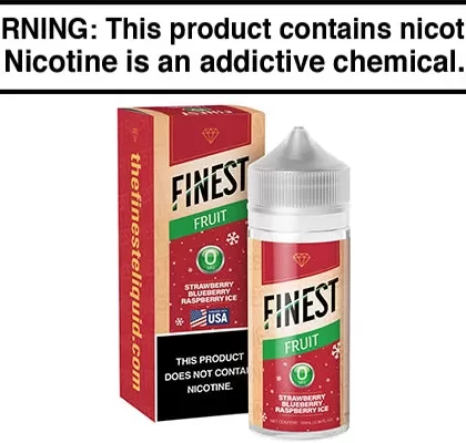 STRAWBERRY RASPBERRY BLUEBERRY ICE BY THE FINEST FRUIT EDITION 100ML - Vapejuice