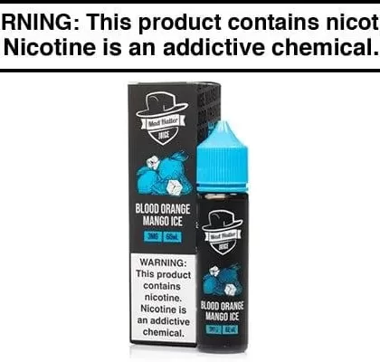 BLOOD ORANGE MANGO ICE BY MAD HATTER 60ML - Vapejuice