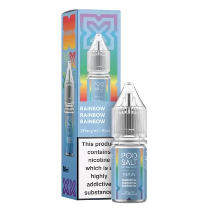!!! Rainbow Pod Salt Nexus 10ml nicotine salt e-liquid !!!