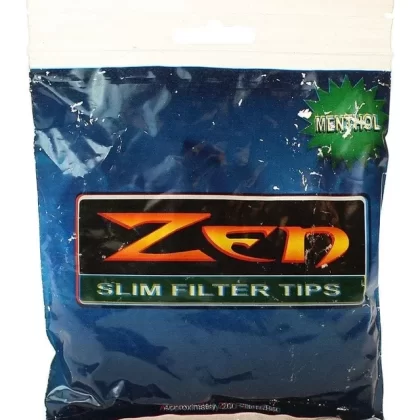 Zen Slim Menthol Filter Tips (200-Pack) - Ejuicewarehouse