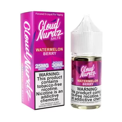 Watermelon Berry by Cloud Nurdz TFN Salts 30mL - 25MG