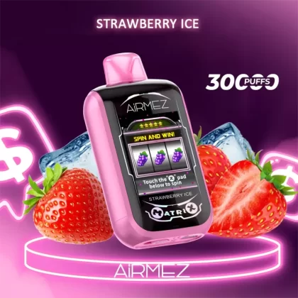 Airmez Matrix Pro 30000 Puffs – Strawberry Ice - Ozvapeone