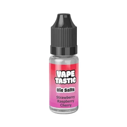 Strawberry Raspberry Cherry Nic Salts By Vapetastic 10ml