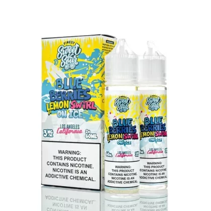 The Finest E-Liquid - Sweet & Sour - Blue Berries Lemon Swirl ICE - 120ml (DISCONTINUED) - 6mg