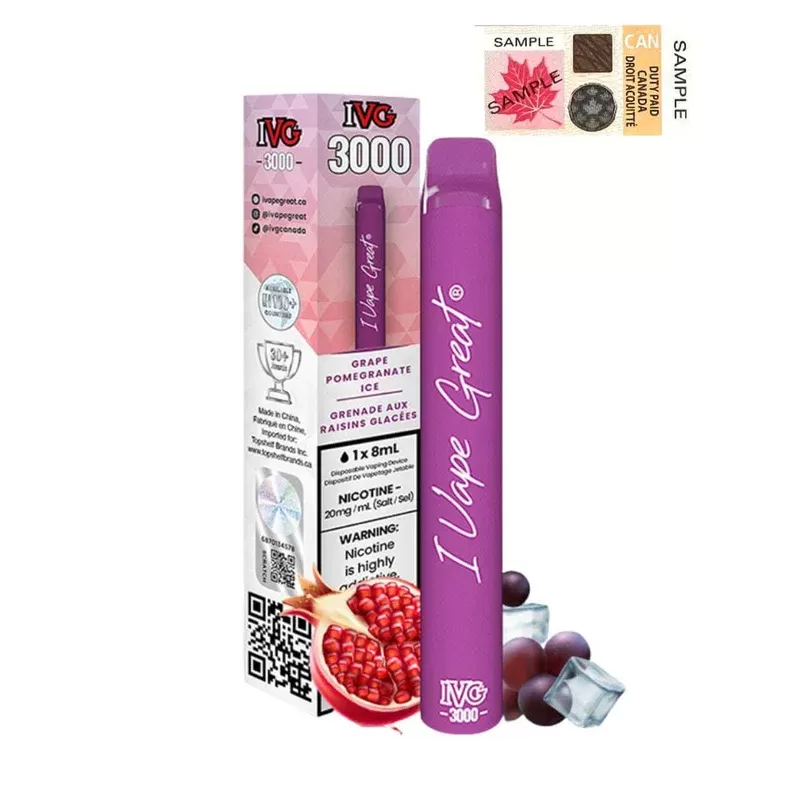IVG – GRAPE POMEGRANATE ICE