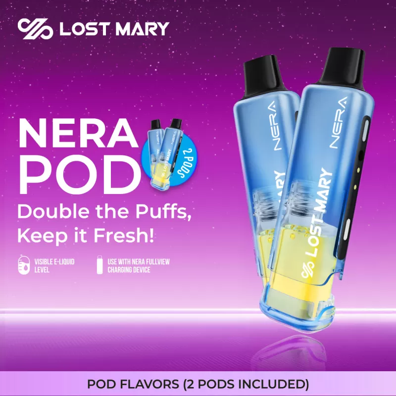 Made in Indonesia | Lost Mary NERA 70K Disposable POD - 70,000 Puffs