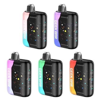 Original GEEK BAR Pulse X Disposable Vape – 25,000 Puffs | Dual Mode | LED Curved Display | 18ml | 5% Nicotine | 11 Flavors | Worldwide
