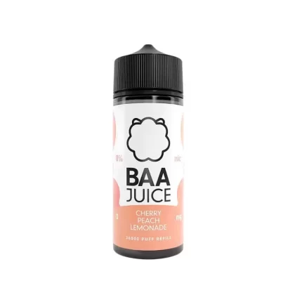 Baa Juice Cherry Peach Lemonade Shortfill 100ml E-Liquid