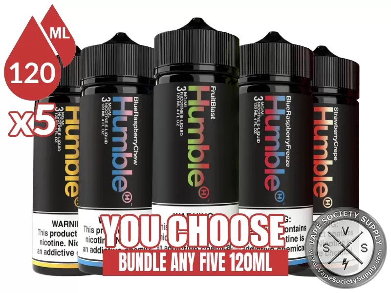 Humble Juice Bundle 5x120ml (600ml)