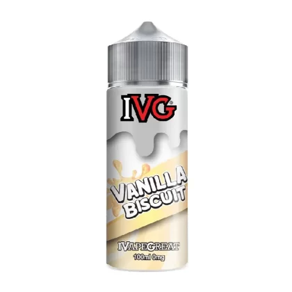 Vanilla Biscuit Short Fill E-Liquid by IVG 100ml