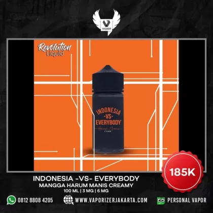 INDONESIA VS EVERYBODY 100 ML - 3 mg / 6 mg