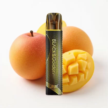 JNR Black&Golden 800 Puffs Triple Mango 550mAh 2ml 2% Mexico vape - Fumotvapemexico