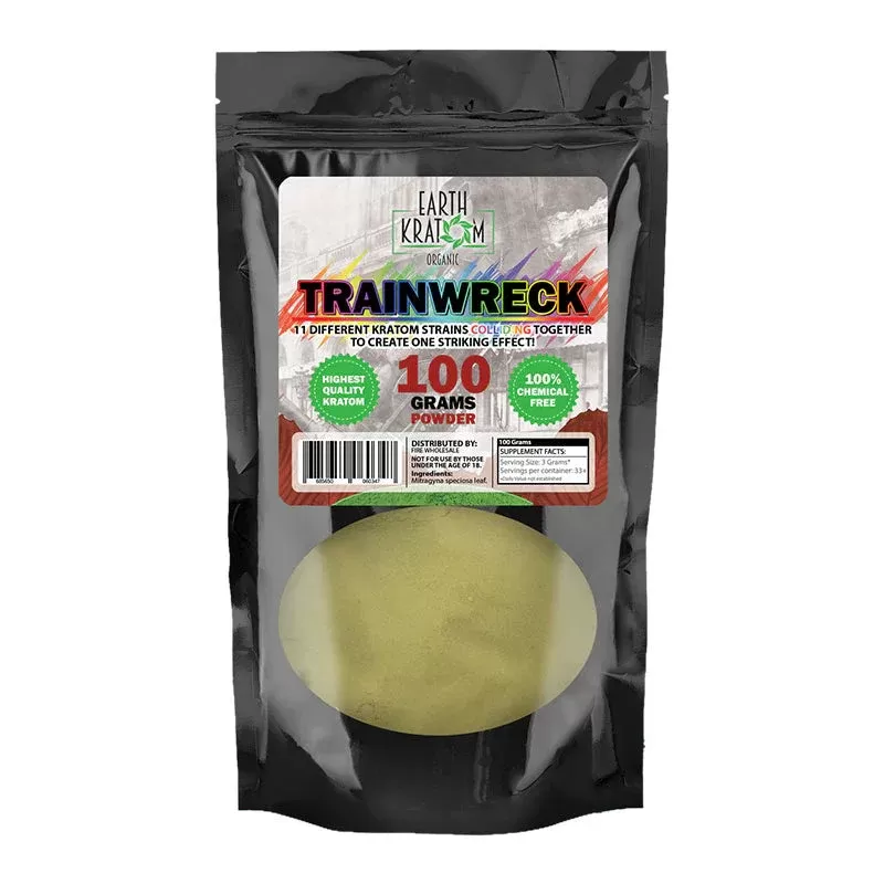 Earth Kratom Powder Mitragyna Speciosa Leaf 1000MG