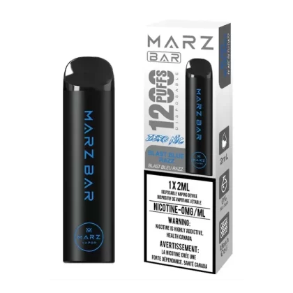 Marz Bar – Disposable Vape – 0 Nicotine – Raspberry Lemon