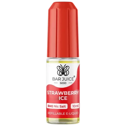 Bar Juice 5000 Strawberry Ice Nic Salt - Vape Product, Vape Product