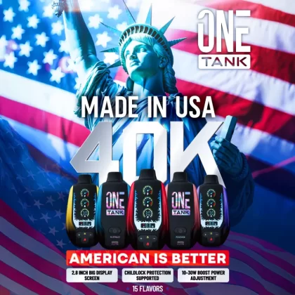 ONE TANK 40K Disposable Device - 40,000 Puffs - Rocket Freeze