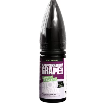 Blackcurrant Grape Glacier Riot Nic Salt E-Liquid - 20mg